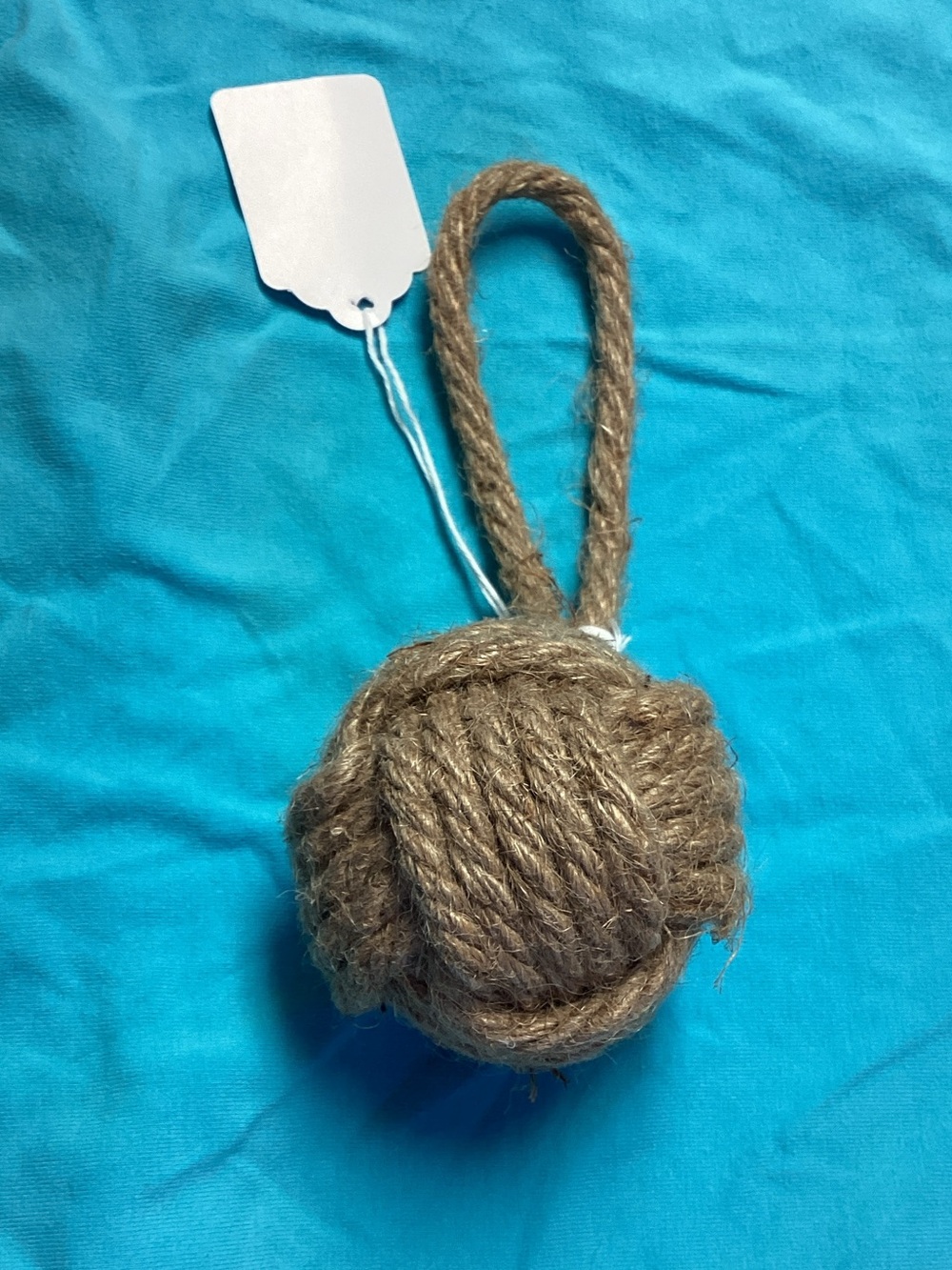 Natural Jute Rope Knot Wall Decor